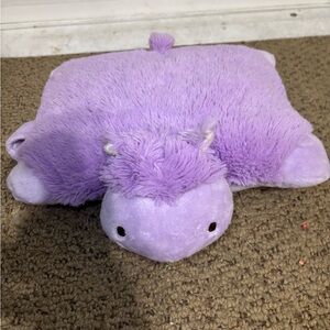 Pillow Pet Pee Wee Purple Plush Hippo Pillow Pet